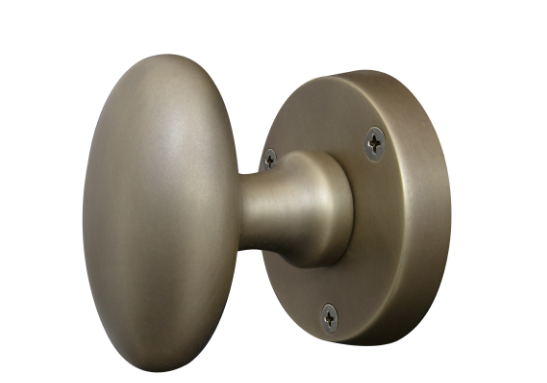 Windsor Premium NZ Traditional Camden Knob Latch Oval Price Per Pair - Available in 11 Colours