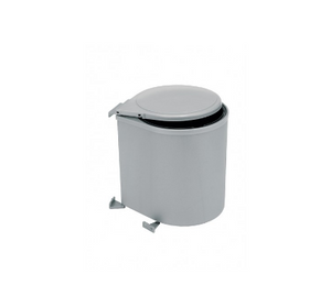 Sige Italian European Cabinet Width 400mm ,10Litre Concealed Waste Bin - Grey