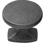 Archant Heritage Classic Knob 34mm dia - Available in 3 Colours : Antique Grey ,Antique Brown & Inox Look