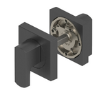 YALE ASSURE SL (Keyless) SMART-READY LOCK WITH APEX L142 x 450 ENTRANCE SET SATIN NICKEL & MATT BLACK