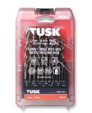 Tusk Heavy Duty Cobalt Drill Bit M35 5% Bullet Point -12mm ,13mm & 25pcs set (Bits)