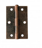 Lohala Hinge Steel 89mm x 58mm x 2.0mm Loose Steel Riveted Pin (1840 3 1/2") -Available in 4 Colours : Black Powder Coated ,Bronze ,Satin Chrome ,Zinc Plate