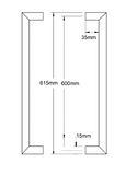 YALE ASSURE KEYED SMART-READY LOCK WITH APEX 143 x 600 ENTRANCE SET MATT BLACK & SATIN NICKEL