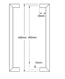 YALE ASSURE KEYED SMART-READY LOCK WITH APEX 143 x 450 ENTRANCE SET MATT BLACK & SATIN NICKEL