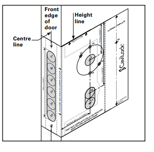 Cavity Slider For Doors Cavilock CL100 Mortice Key One Side Reversible Cylinder Polished Brass & Satin Chrome