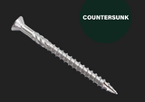 Ecko Decking Screws Countersunk (CSK) T-REX17 - 304Stainless Steel 10G -60,65,75 mm Pack of 1K