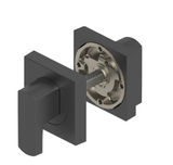 YALE ASSURE SL (Keyless) SMART-READY LOCK WITH APEX 143 x 300 ENTRANCE SET MATT BLACK & SATIN NICKEL