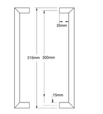 YALE ASSURE SL (Keyless) SMART-READY LOCK WITH APEX 143 x 300 ENTRANCE SET MATT BLACK & SATIN NICKEL