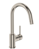 Archant Heritage Elementi Uno Gooseneck Mixer ,All pressure Available in 3 Colours : Black ,Brushed no & Chrome