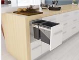 Tanova NZ Simplex Push Open Kitchen Bin - 300mm Cabinet Drawer Front - 1 x 10L 1 x 6Litre ,1 x 12L 1 x 8Litre  ,2 x 10Litre ,2 x 12Litre