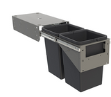 Tanova NZ Simplex Push Open Kitchen Bin - 300mm Cabinet Drawer Front - 1 x 10L 1 x 6Litre ,1 x 12L 1 x 8Litre  ,2 x 10Litre ,2 x 12Litre