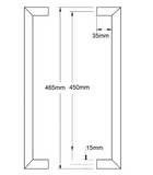 YALE ASSURE SL (Keyless) SMART-READY LOCK WITH APEX 143 x 450 ENTRANCE SET SATIN NICKEL & MATT BLACK