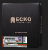 Ecko Decking Screws Trim Head T-REX17-316Stainless Steel 10G -60,65,75 mm Pack of 500