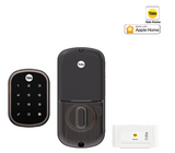 YALE ASSURE SL (Keyless) SMART-READY LOCK WITH APEX 143 x 1000 ENTRANCE SET SATIN NICKEL ,MATT BLACK & OIL RUBBED BRONZE