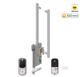 YALE ASSURE SL(Keyless) SMART-READY LOCK WITH APEX 145X525 ENTRANCE SET MATT BLACK &  SATIN NICKEL