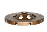 Tusk Heavy Duty Double Row Grinding Wheel - 125mm x 8 x 20T x 22.23 & 180mm x 8 x 24T x 22.23 Middle Bond 60/80