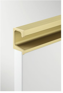 Archant Heritage Ezi-Venice 18 Handle, 2500mm Available in 6 Colours : Brushed Brass ,Gunmetal ,Matte Black ,White ,Anodised & Brushed Nickel