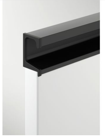 Archant Heritage Ezi-Venice 18 Handle, End Cap, Left and Right: Gunmetal ,Matte Black & White