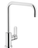 BURNS & FERALL NOBILI MAIN PRESSURE TAP SILVER NEW ROAD SINGLE JET & PULL OUT  SHOWER HEAD HEIGHT : 355MM ,325MM & 385MM CHROME