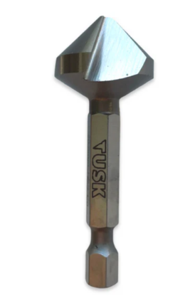 Tusk Heavy Duty HSS Countersink QC Hex M35 5% Cobalt 1pc pack - 14.4mm ,16.5mm ,20.5mm ,25mm & 31mm