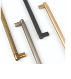 Archant Heritage Fade D Handle Brushed Matt Black - Available in 4 Sizes : 160mm ,256mm ,320mm & 480mm