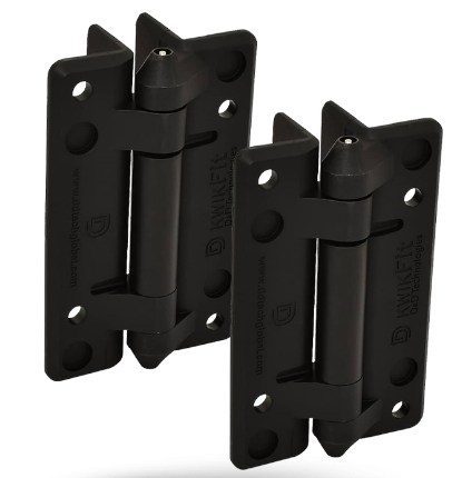 D&D Technologies DD TECH KWIKFIT POLYMER GENERAL PURPOSE PLAIN PIVOTING & SELF CLOSE HINGE