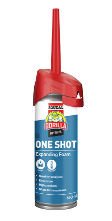 Soudal Gorilla One Shot Foam 150ml Priced per unit Minimum order Quantity 6 Units