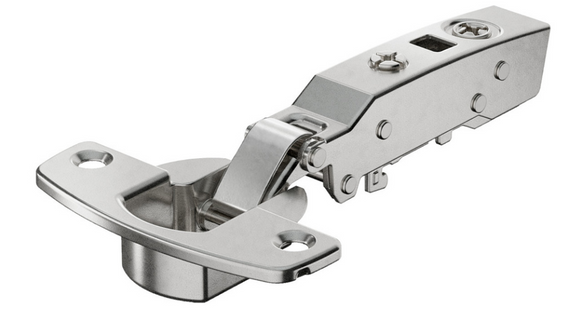 Hettich Germany Sensys Thick Door Hinge With Integrated Silent System Overlay, Half overlay & Inset Opening angle 95° ,TH-drilling pattern 52 x 5.5 mm, for Screwing On -Nickel Plated