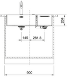 Archant Heritage Franke Double Bowl Box Centre BWX 220-54/27 SBL & 220-54/27 SBR