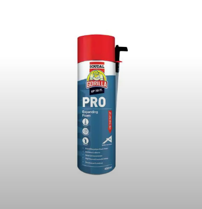 Soudal Gorilla Pro Expanding Foam 400ml & 750ml Aerosol Priced per unit Minimum order Quantity 6 Units