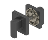 YALE ASSURE KEYED SMART-READY LOCK WITH APEX 147X450 ENTRANCE SET MATT BLACK & SATIN NICKEL