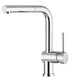 Archant Heritage Franke Mythos &  Active Pull-Out Tap - Onyx (TA621B) & Chrome (TA7701)