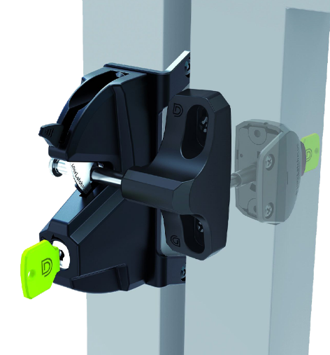 D&D Technologies DD TECH LOKKLATCH 3 PLUS PRIVACY GATE LATCH