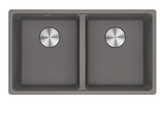 Archant Heritage Franke Maris Double Bowl 350/350mm Undermount Available in 4 Colours : Onyx ,Stone Grey ,Polar White & Matt Black