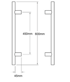 YALE ASSURE KEYED SMART-READY LOCK WITH APEX 141 X 450 ENTRANCE SET SATIN NICKEL & MATT BLACK