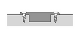 Hettich Germany Sensys Thick Door Hinge With Integrated Silent System Overlay, Half overlay & Inset Opening angle 95° ,TH-drilling pattern 52 x 5.5 mm, for Screwing On -Nickel Plated