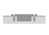 Hettich Germany Sensys Thick Door Hinge With Integrated Silent System Overlay, Half overlay & Inset Opening angle 95° ,TH-drilling pattern 52 x 5.5 mm, for Screwing On -Nickel Plated