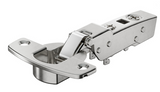 Hettich Germany Sensys Thick Door Hinge With Integrated Silent System Overlay, Half overlay & Inset Opening angle 95° ,TH-drilling pattern 52 x 5.5 mm, for Screwing On -Nickel Plated