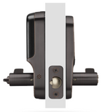 YALE ASSURE KEYED DIGITAL LEVER LOCK OIL RUBBED BRONZE