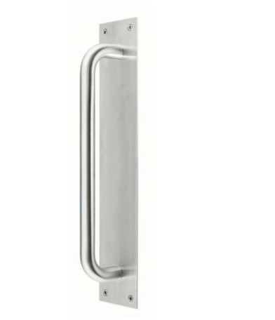 Windsor Premium NZ Standard Pull on 300x65mm Plate - Brushed Nickel & Power Coat