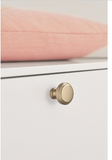 Archant Heritage Knightsbridge Knob 32mm - Brushed Bronze ,Brushed Nickel & Brushed Satin Brass