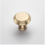 Archant Heritage Knightsbridge Knob 32mm - Brushed Bronze ,Brushed Nickel & Brushed Satin Brass