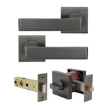 Windsor Premium NZ Galaxy Elite - Pegasus Privacy Set - Available in 4 Colours : Matt Black ,Brushed Nickel ,Graphite Nickel & Powder coat