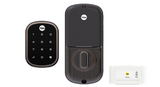 YALE ASSURE SL SMART-READY LOCK WITH PULL HANDLE SET OIL RUBBED BRONZE ,SATIN NICKEL & MATT BLACK