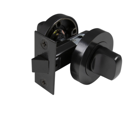 Windsor Premium NZ Safety latch 54mm dia. Rose 45mm Backset Available in 5 Colours :Matt Black ,Brushed Nickel ,Powder Coat ,Satin Chrome & Stainless Steel