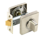 Windsor Premium NZ Safety latch 55mm Square. Plate 45mm Backset Available in 5 Colours :Matt Black ,Brushed Nickel ,Powder Coat ,Satin Chrome & Stainless Steel