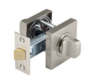 Windsor Premium NZ Safety latch 55mm Square. Plate 57mm Backset Available in 5 Colours :Matt Black ,Brushed Nickel ,Powder Coat ,Satin Chrome & Stainless Steel