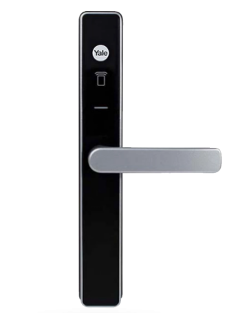 YALE UNITY SECURITY SCREEN DOOR LOCK SILVER