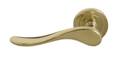Windsor Premium NZ Haven 52mm Round Rose Lever Set Price Per Pair Available in 13 Colours