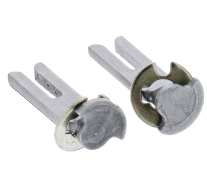 Carbine Australia Carbine 35mm - 57mm Extended Tailpiece for Double Cylinder Deadbolt Silver
